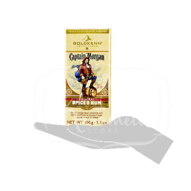 Chocolate Goldkenn - Capitan Morgan Original Speced Rum - Importado da Suiça
