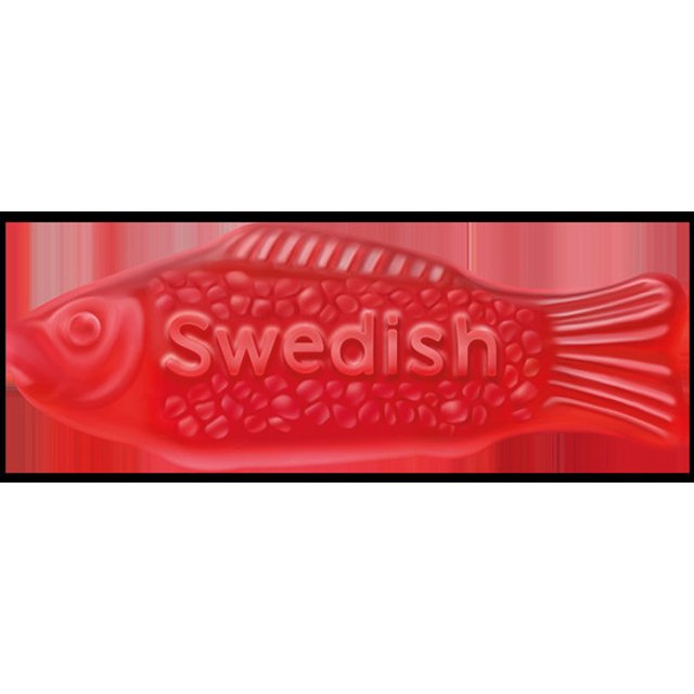 Doces Importados - 10x Balas Swedish Fish Candy - Sabor Vinho
