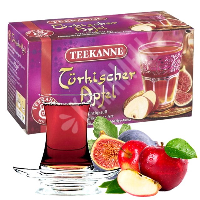 Chá Maçã Turca & Figo - Teekanne - Importado Alemanha