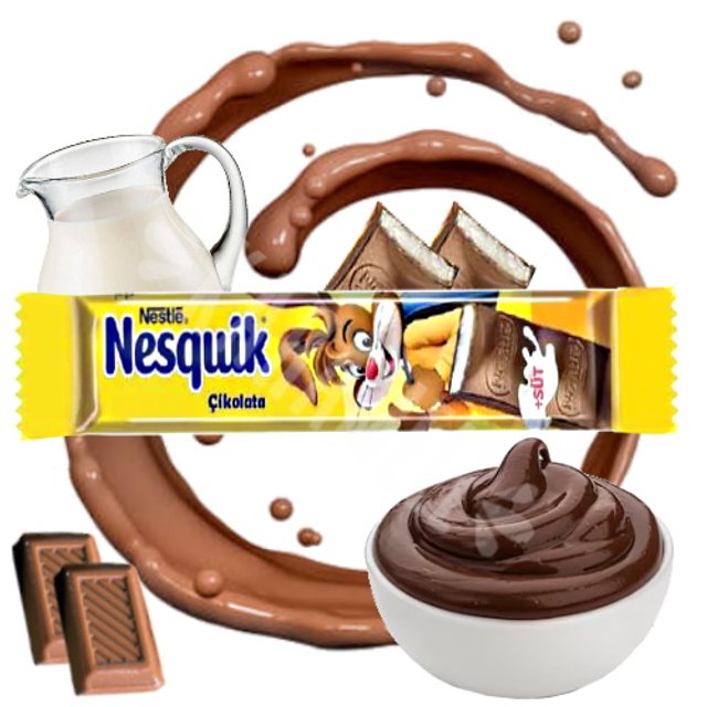 Chocolate Nesquik Stick Çikolata - Nestlé - Importado Turquia