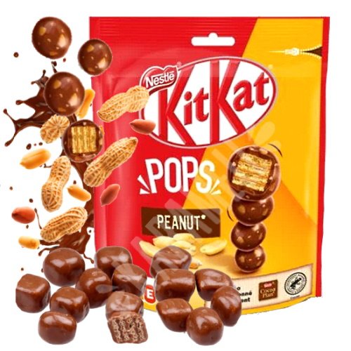 Kit Kat Pops Peanut Nestlé Importado Polônia Karamell Store