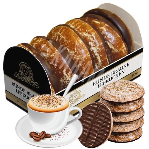Runde Braune Lebkushen Lambertz - Biscoito Glacê Chocolate