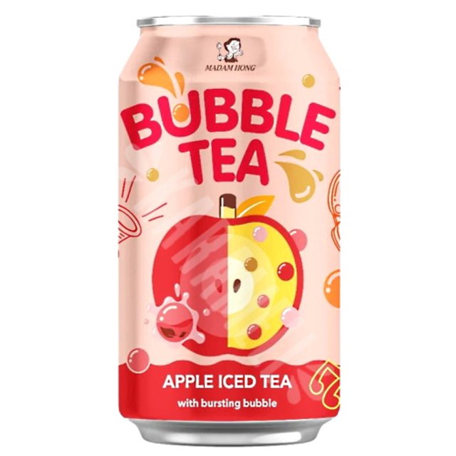 Chá Bubble Tea Apple Iced Tea Madam Hong - Importado