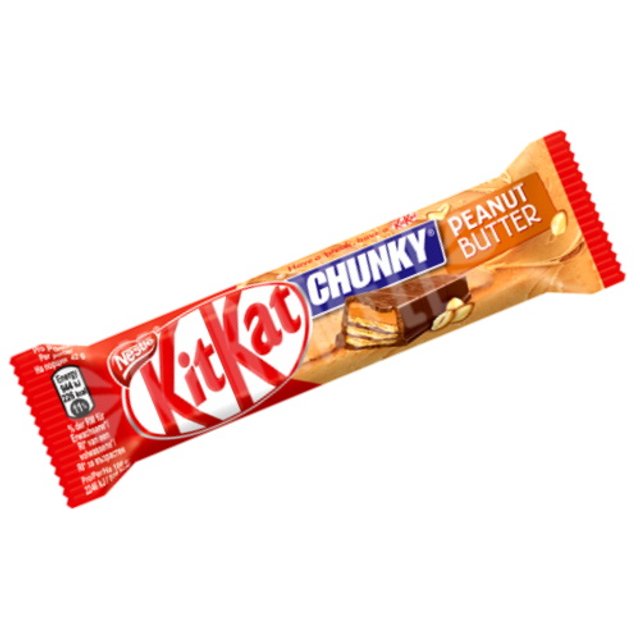 Chocolate Chunky Peanut Butter - Kit Kat - Nestle - EUA