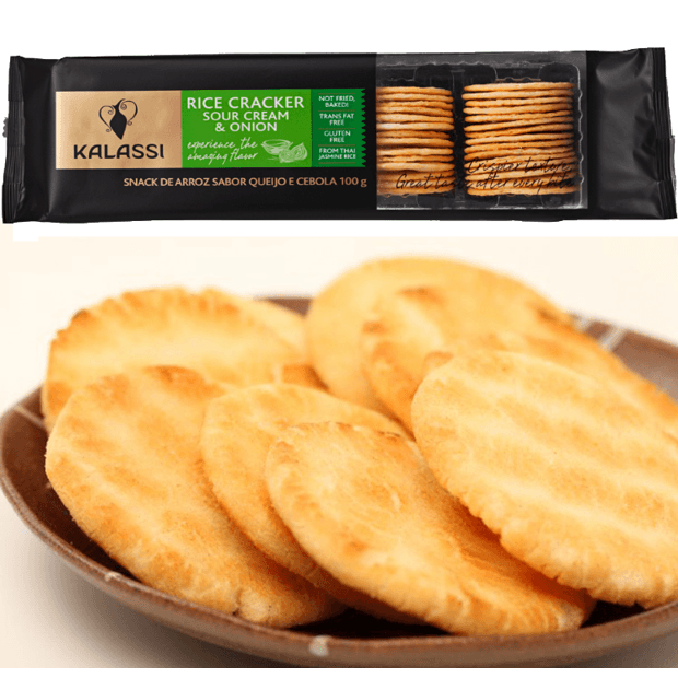 Kalassi Rice Cracker Kalassi Rice Cracker Sour Cream & Onion | Karamell Store
