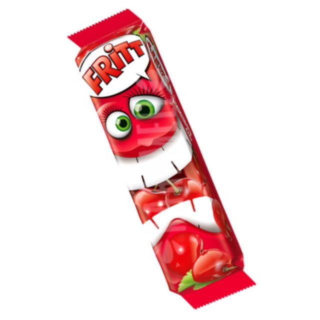 Bala Mastigável Cherry Chewy Candy - Fritt - Importado Polônia
