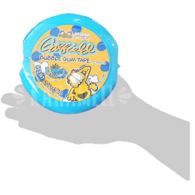 Garfield Bubble Gum Tape Blue Raspberry - Kids Mania - Importado 