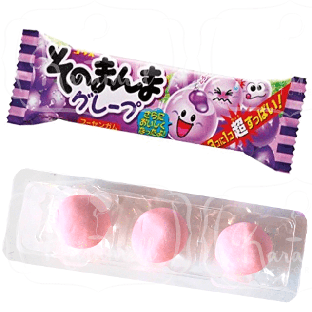 Sonomanma Grape Chewing Gum - Chicletes de Uva - Importado do Japão