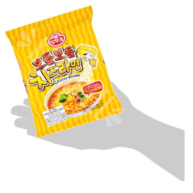 Lámen Cheese Ramen - Macarrão Instantâneo Ottogi - Importado Coréia