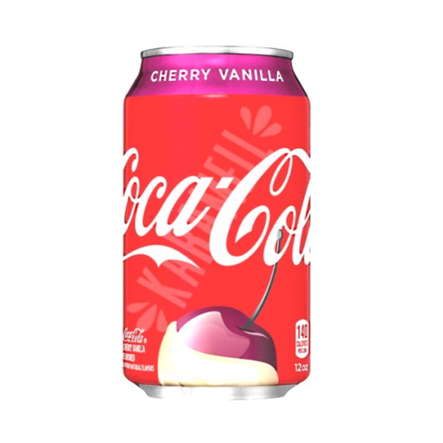 Refrigerante Cherry Vanilla - Coca Cola - EUA