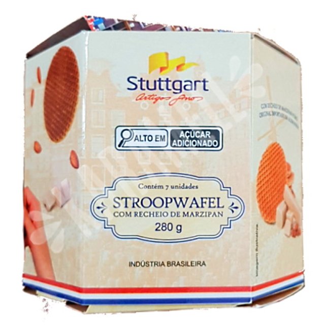 Stroopwafel com Recheio de Marzipan Stuttgart 