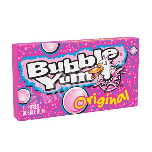 Chiclete Sugarless Bubble Yum Original 80g - México