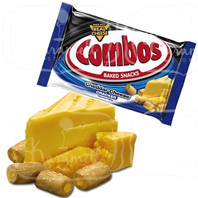 Combos Baked Snacks - Cheddar Cheese Cracker - Importado dos Estados Unidos