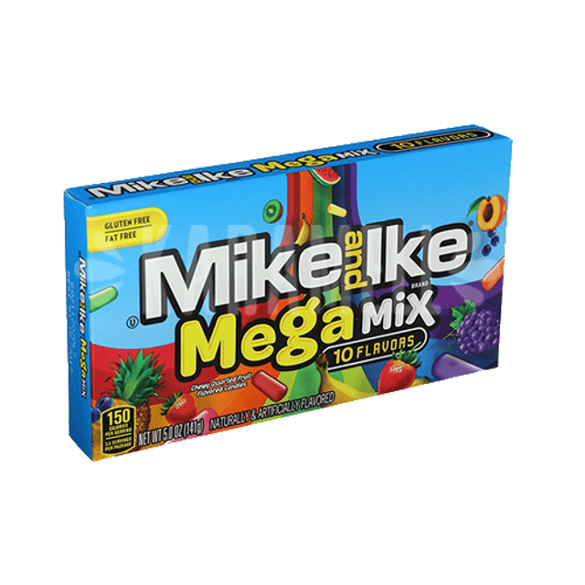 Kit 5 Mike and Ike - Melhores Sabores - Importado EUA