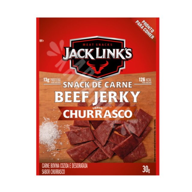 Snack de Carne Bovina Beef Jerky Churrasco - Jack Link's