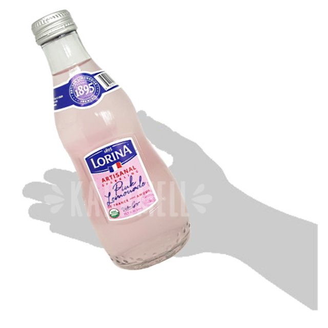 Àgua com Gás Saborizada Pink Lemonade - Lorina - Importado França