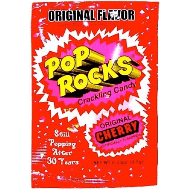 Pop Rocks Original Cherry - Balas Explosivas Sabor Cereja - Importado dos EUA