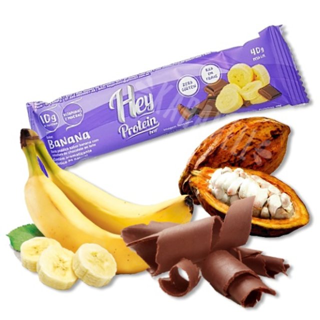 Hey Protein - Barra de Proteína - Chocolate & Banana