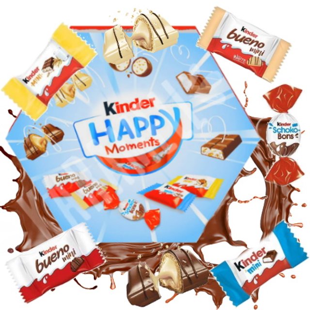 Chocolate Kinder Happy Moments - Importado Áustria