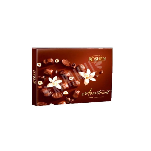 Bombons Sortidos de Chocolate Meio Amargo da Roshen - Importado da Ucrânia