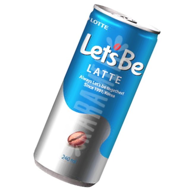 Bebida de Café Let's Be Latte - Lotte - Importado Coreia | Karamell Store