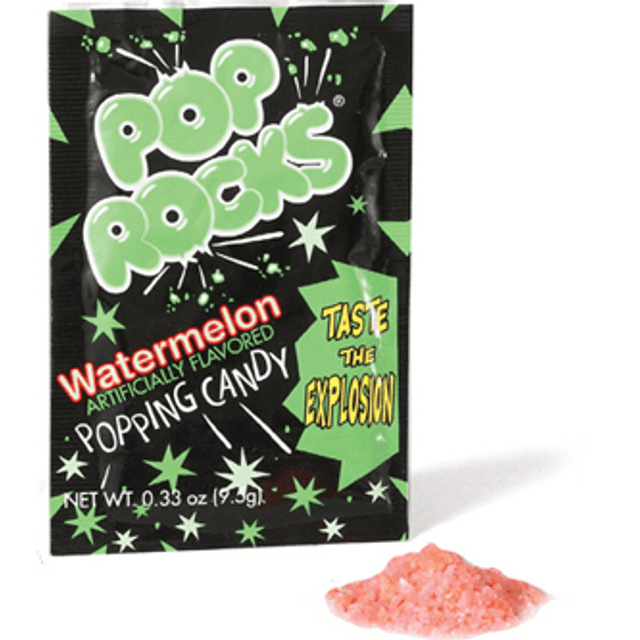 Pop Rocks Watermelon - Balas Explosivas Sabor Melancia - Importado dos EUA