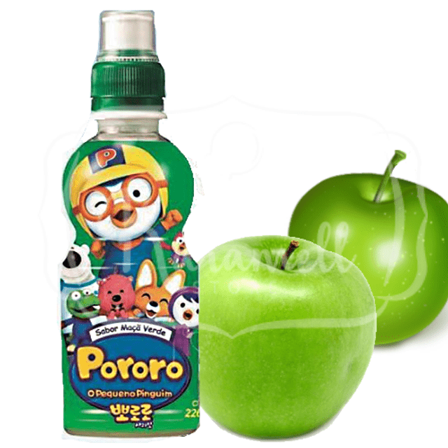 Suco Pororo sabor Maça Verde - Importado da Coréia