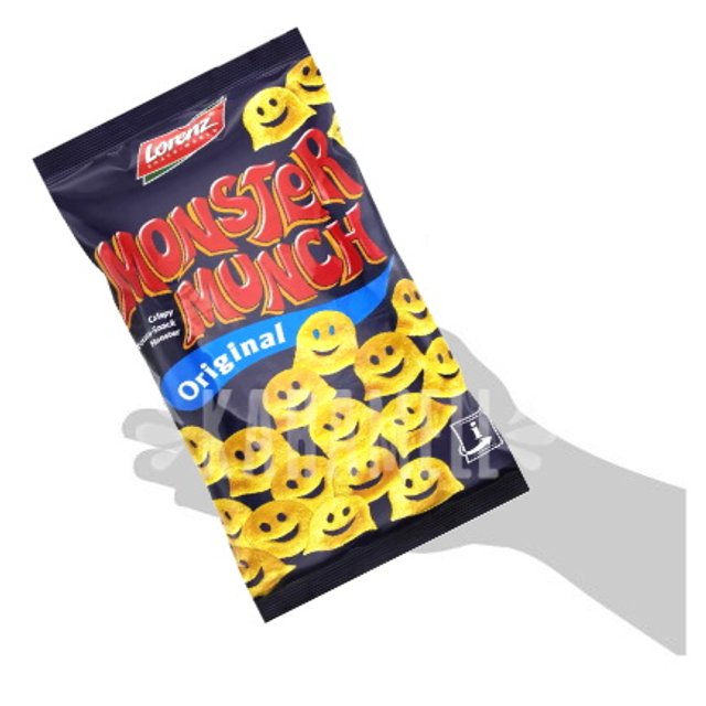 Snack Monster Munch Original - Lorenz - Importado Polônia   