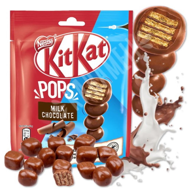 Kit Kat Pops Milk Chocolate 140g - Nestlé - Importado Bulgária ...