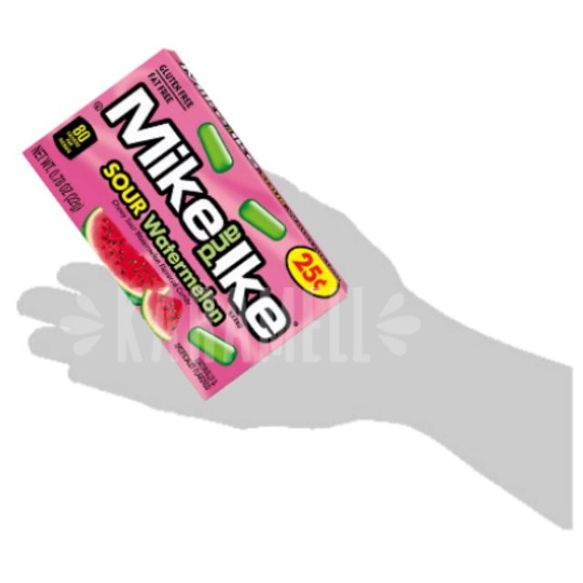Balas Mike And Ike Flavored Candy - Sour Watermelon - Importado EUA