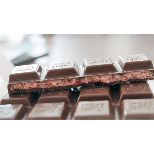 Chocolate Importado da Alemanha - Ritter Sport Erdbeer Joghurt - PREMIUM