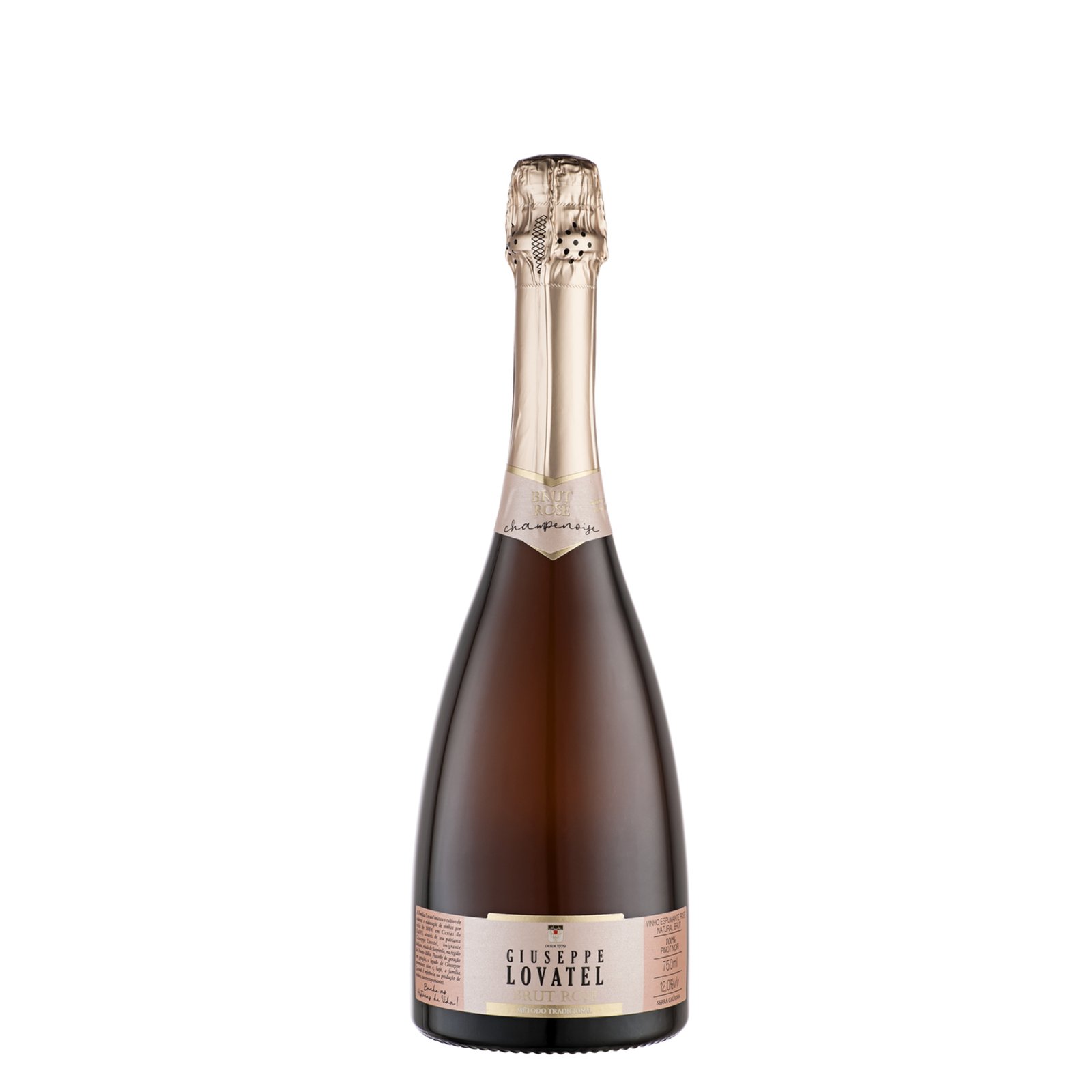 Espumante Brut Rosé Tradicional - Lovatel 