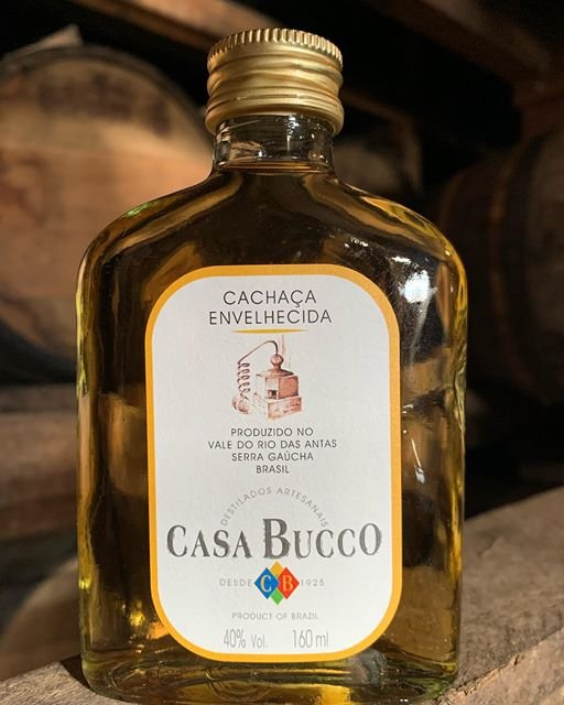 Cachaça Envelhecida 160 ml - Casa Bucco | Dwines