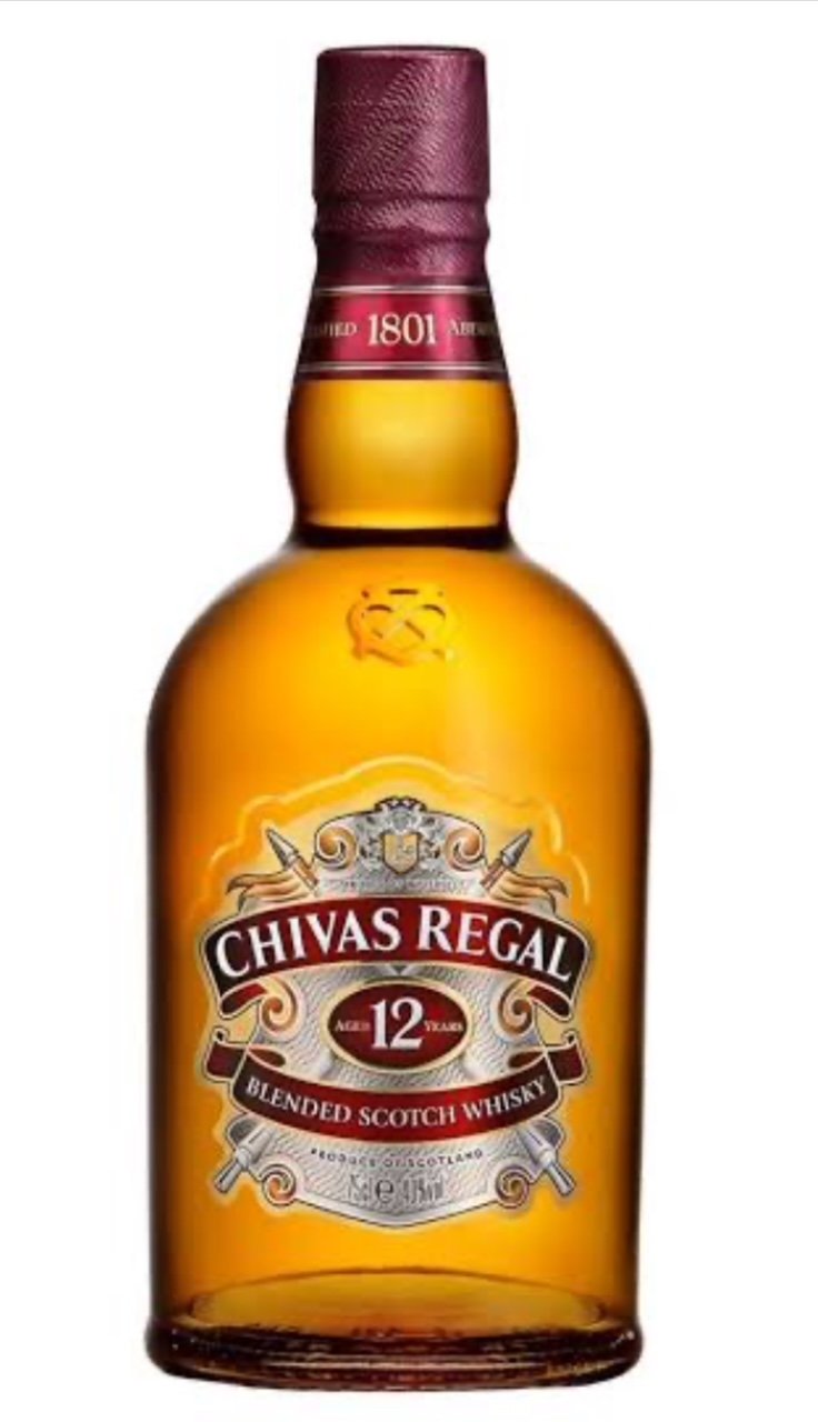 Whiskey Chivas Regal 1 litro 12 Anos - Escócia | Dwines