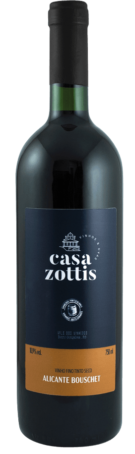Vinho Tinto Alicante Bouschet 750 ml - Casa Zottis | Dwines
