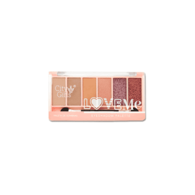Paleta De Sombra Love Me City Girls Feminina Bijuterias Paleta De Sombra Love Me City Girls Feminina Bijuterias