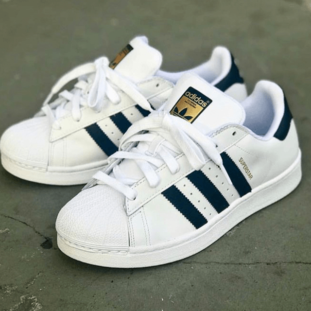 superstar branco e preto