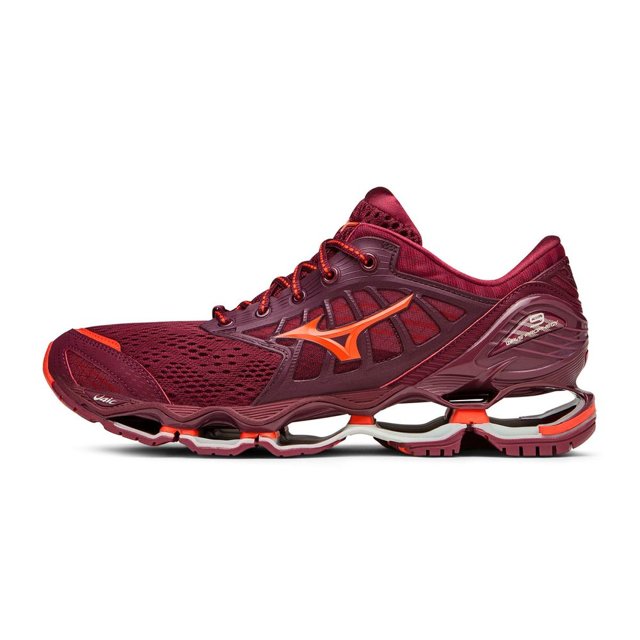 mizuno prophecy 9 vermelho e laranja