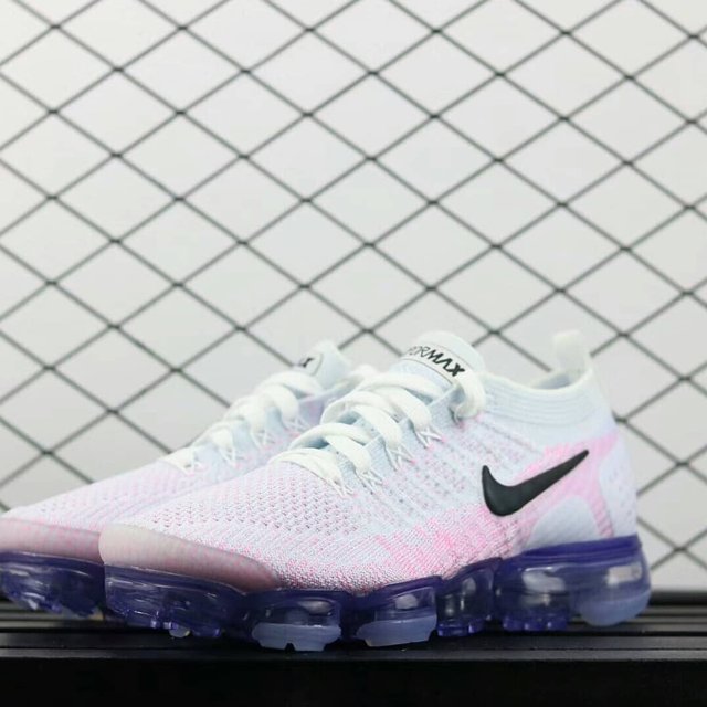 pink and purple vapormax flyknit