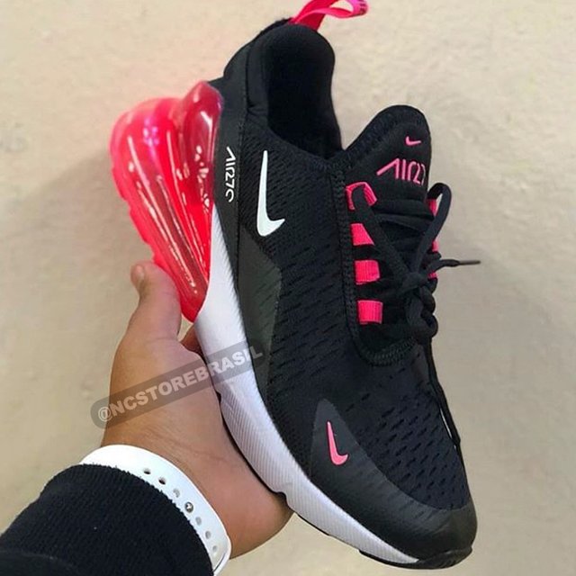 air max 270 roxo e preto