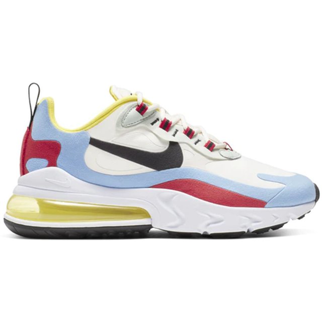 nike air max 270 react branco azul