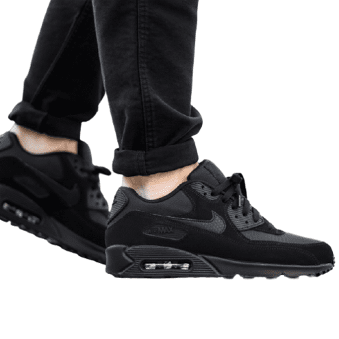 nike air max 90 preto e rosa