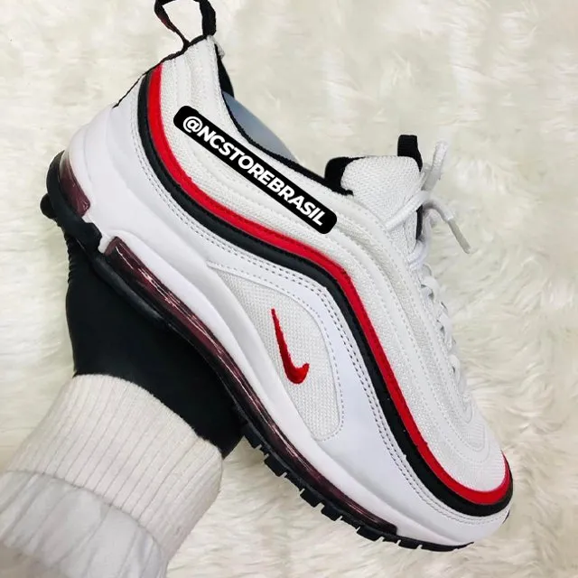 air max 97 vermelho e azul