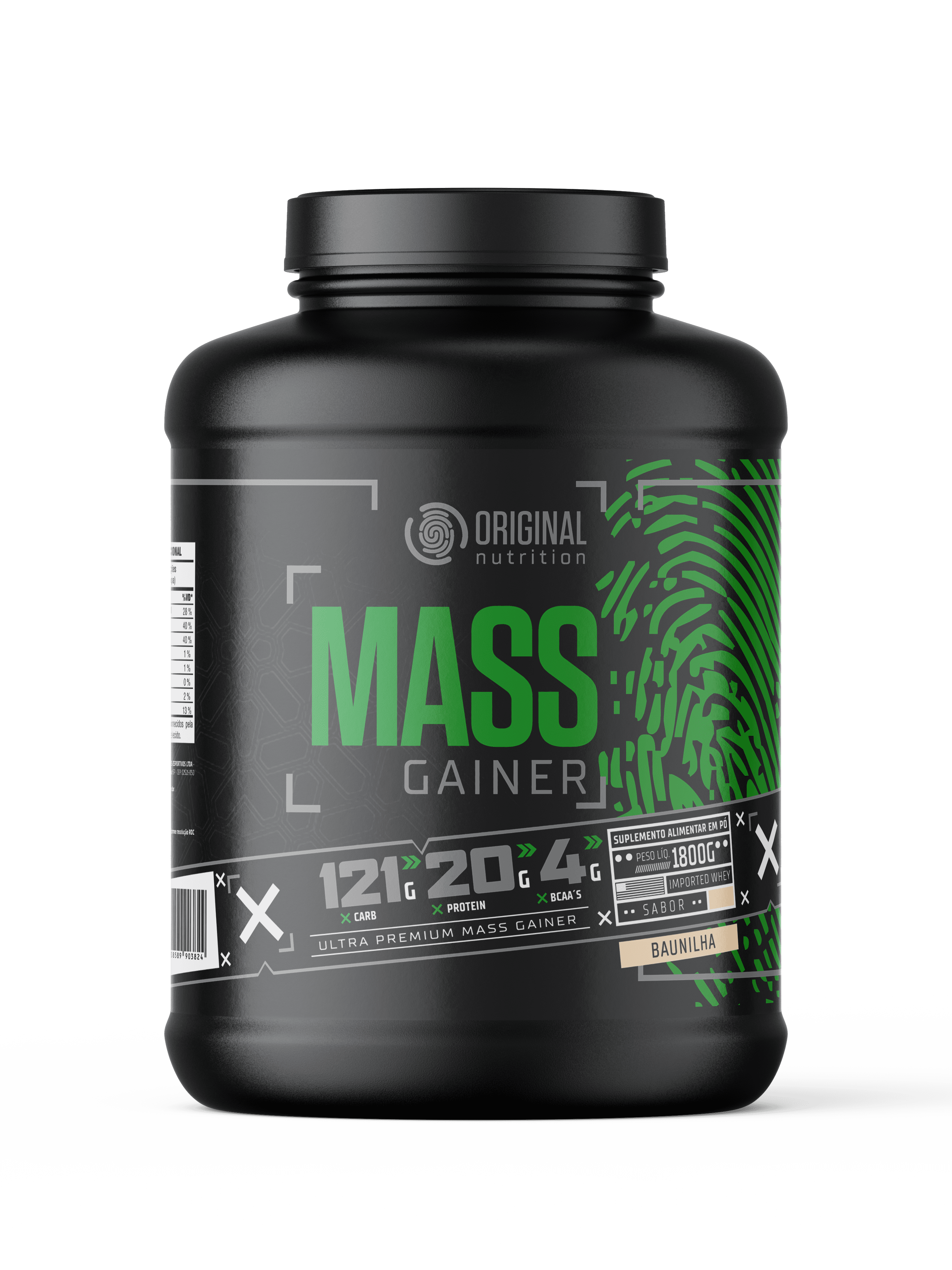 Mass Gainer Hipercalórico 1800G - Original Nutrition 