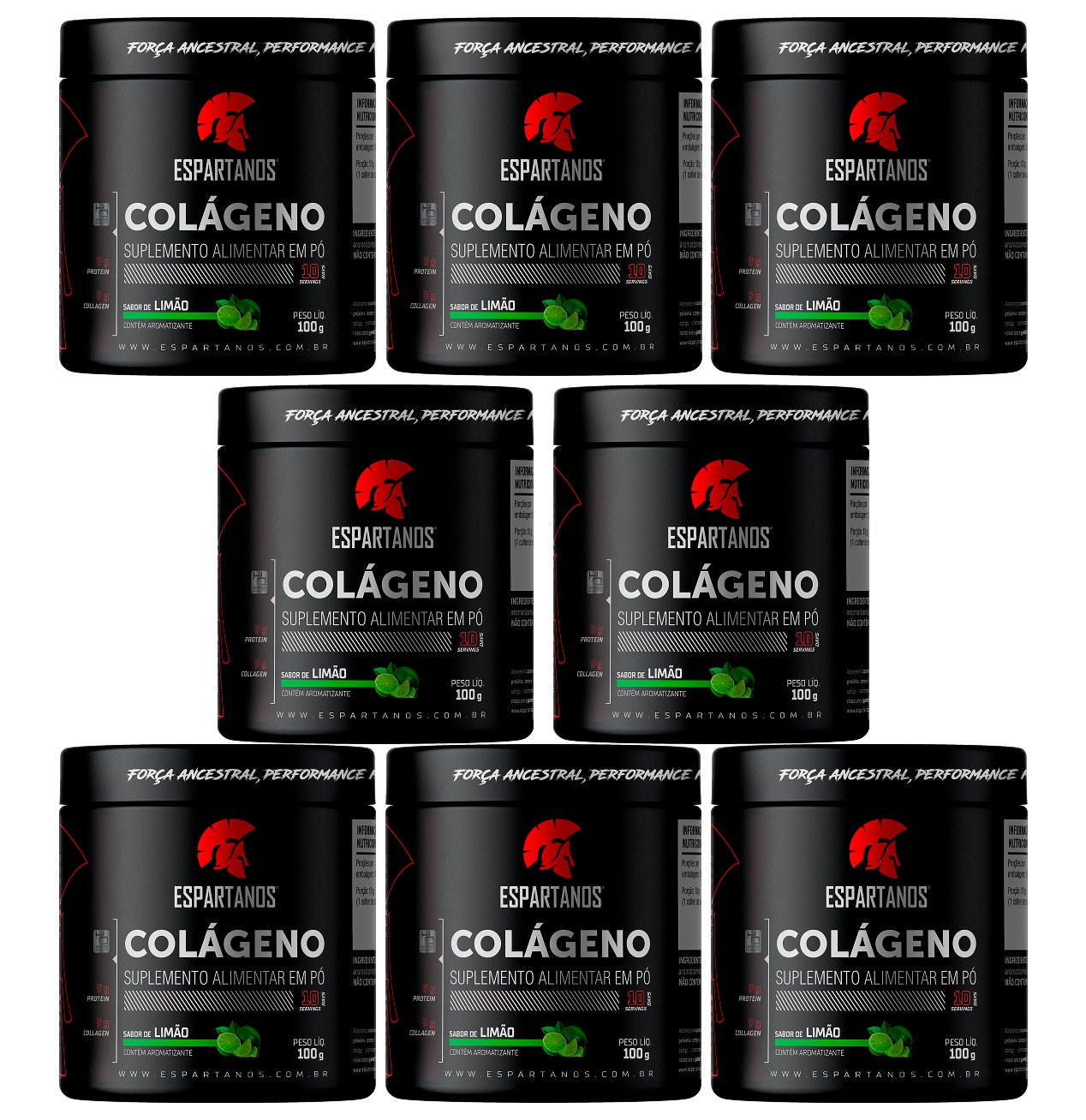 Kit 8x Colágeno - Espartanos | ESPARTANOS