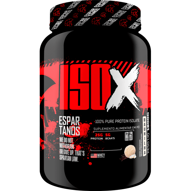 ISO X Protein 100% Pure Isolate 1800G - Espartanos