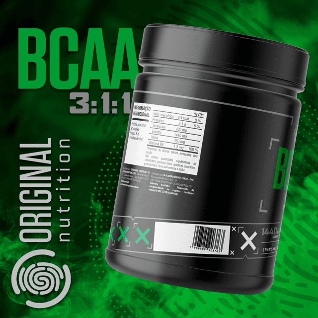 Bcaa Powder 300G Original Nutrition - Limão