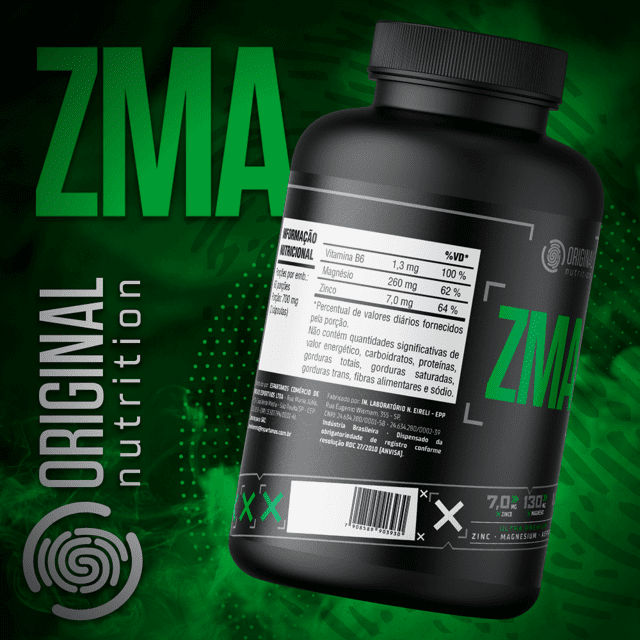 Combo 3x ZMA 90 Cáps - Original Nutrition