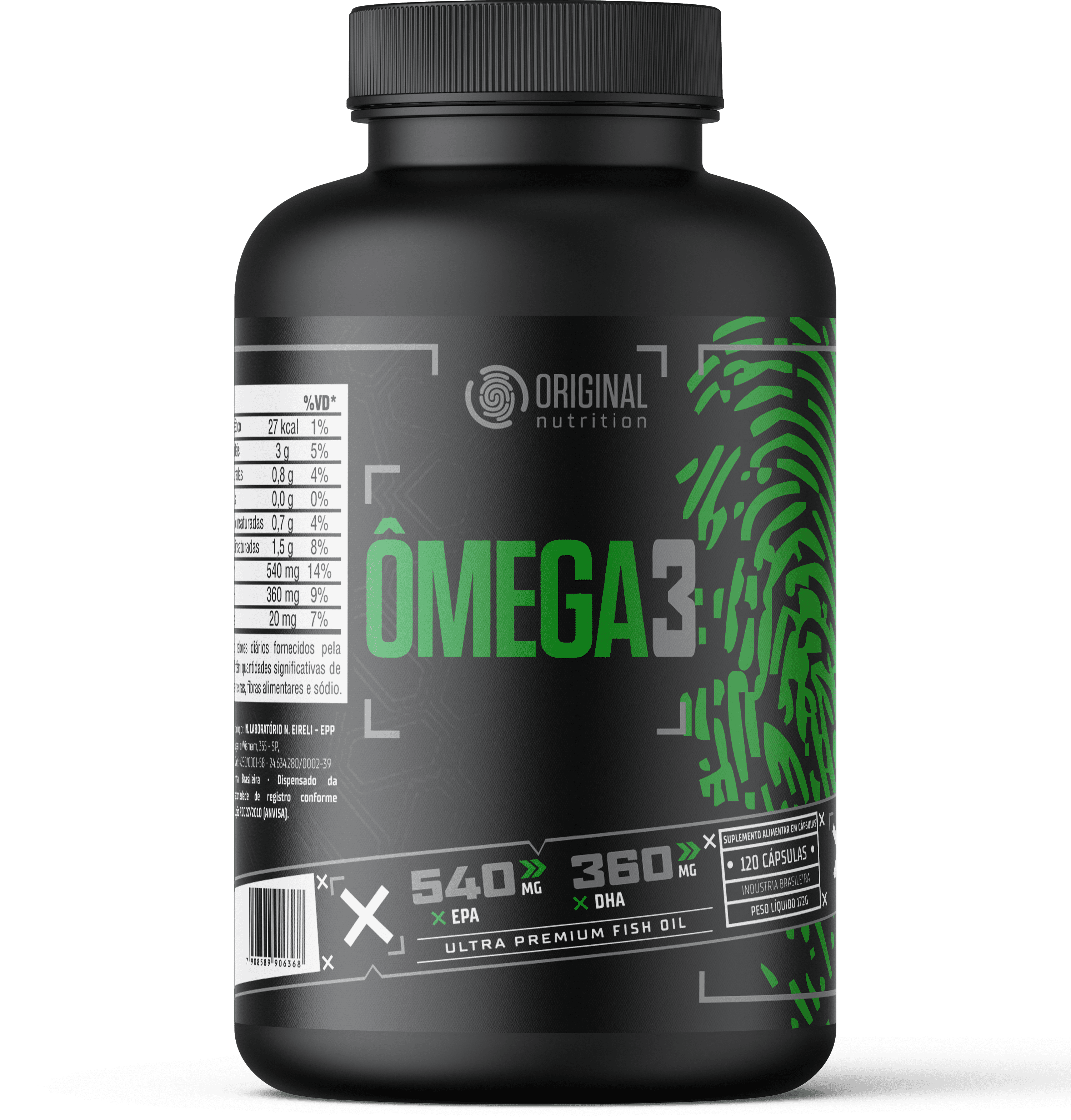 Ômega 3 120 Cáps - Original Nutrition