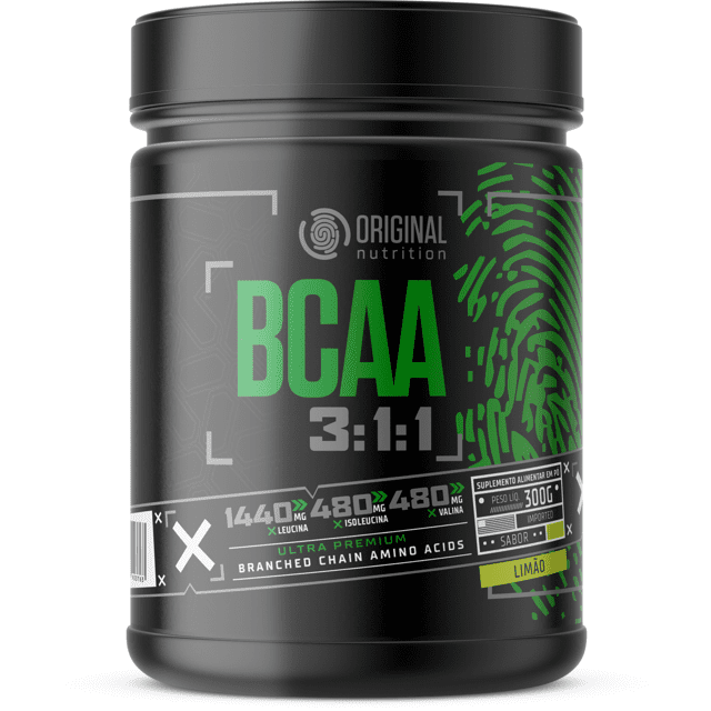 Bcaa Powder 300G Original Nutrition - Limão